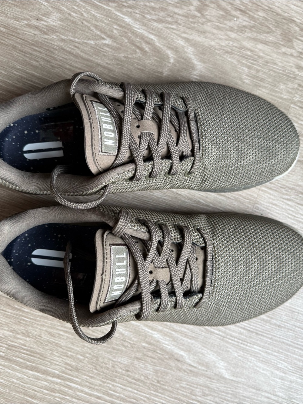 Brand New- NOBULL Women’s Outwork Olive Knit Trainer - Low Profile Sneaker